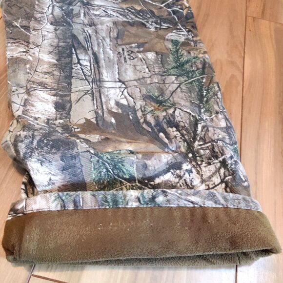 Realtree Xtra Vintage Camo Hunting Pants Fleece Lined Warm Insulated Sz 2XLarge - Picture 10 of 16